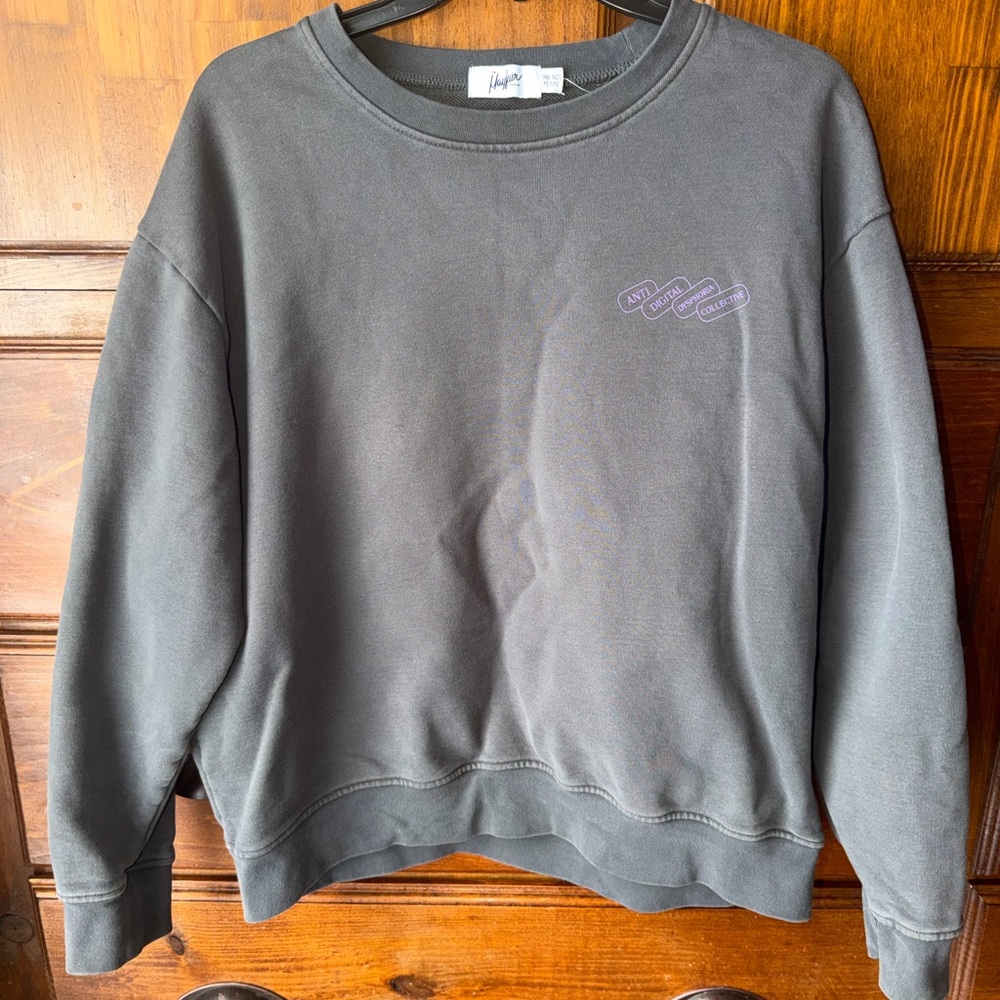 The Mayfair Group Anti Digital Dysphoria Collective Crewneck Sweatshirt